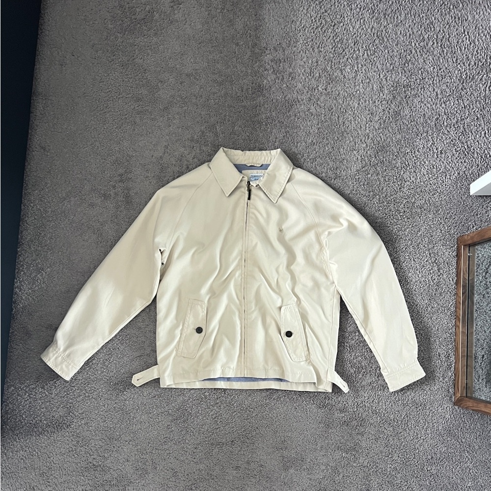 Unique Vintage Cream Lightweight Jacket